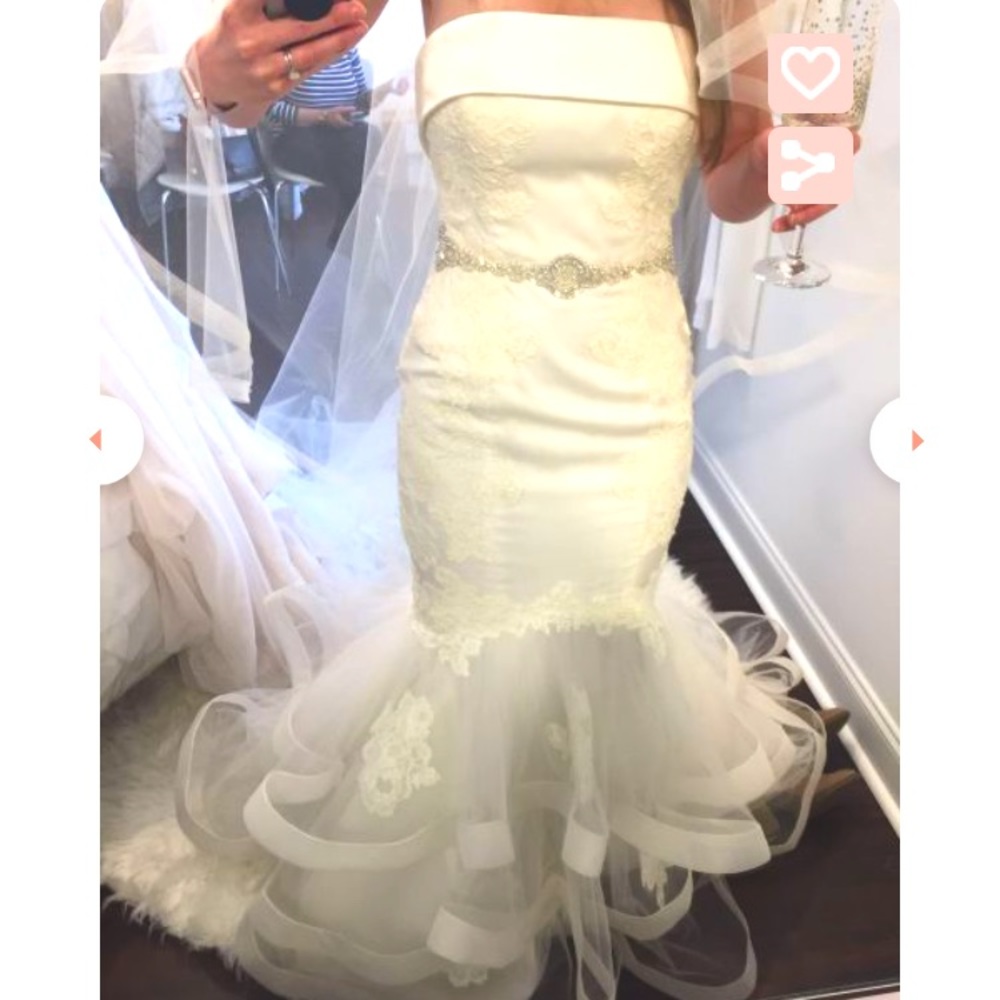Anne Barge Paris NEW never altered wedding dress